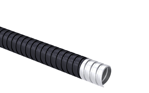 PVC Coated Flexible Steel Conduit With Gs Braid 