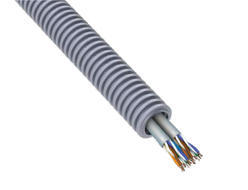 PreWired Conduit With Data Cables Of Pvc Sheath
