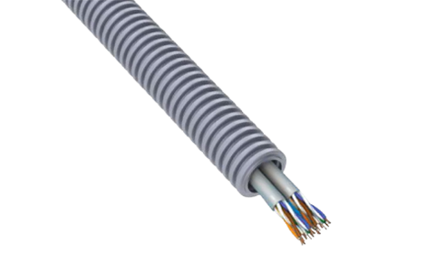 PreWired Conduit With Data Cables Of Lszh Sheath